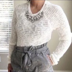Abercrombie sweater with necklace